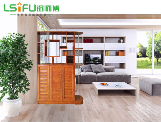 "鋁師傅全鋁屏風柜定制設計裝修效果圖"