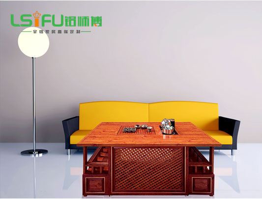 鋁師傅全鋁茶幾定制設(shè)計裝修效果圖