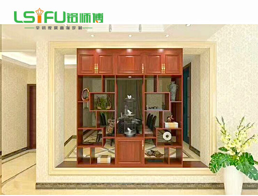 鋁師傅全鋁家居屏風(fēng)柜裝修效果圖 鋁師傅全鋁家居屏風(fēng)柜裝修效果圖