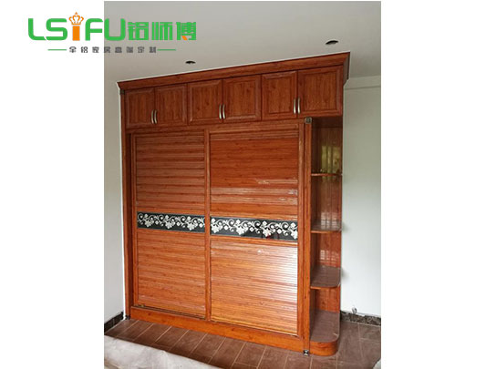 鋁師傅定做全鋁衣柜圖片