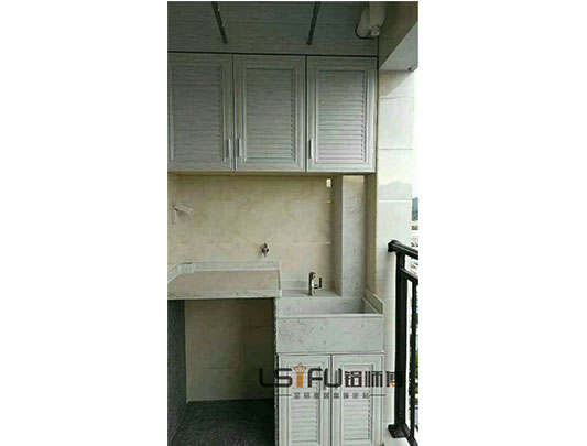 鋁師傅全鋁家具整體全鋁浴室柜圖片