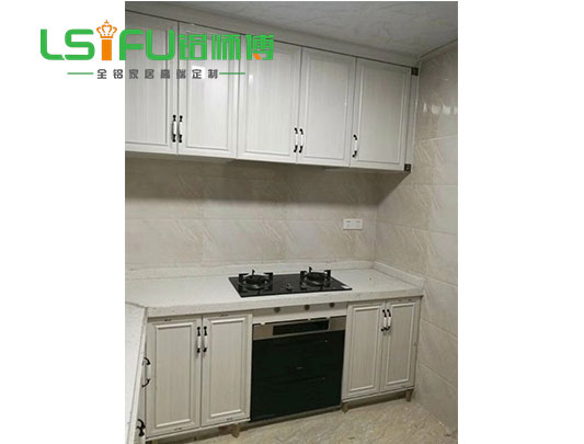 鋁師傅白色全鋁櫥柜效果圖 鋁師傅白色全鋁櫥柜效果圖