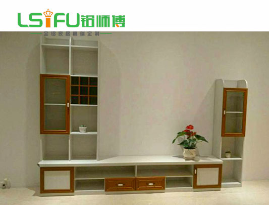 鋁師傅全鋁電視酒柜裝修效果圖