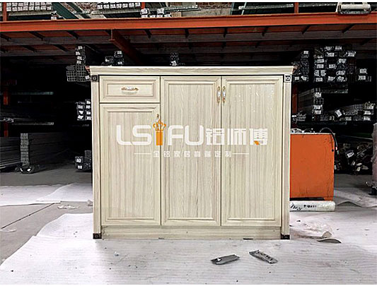 鋁師傅整體全鋁鞋柜圖片