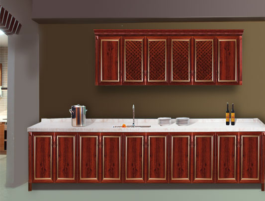 鋁師傅整體全鋁櫥柜定制設(shè)計裝修效果圖