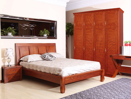 鋁師傅木紋全鋁衣柜圖片