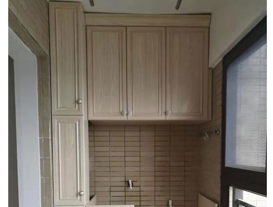 鋁師傅全鋁家居陽臺(tái)儲(chǔ)物浴室柜裝修效果圖（2）