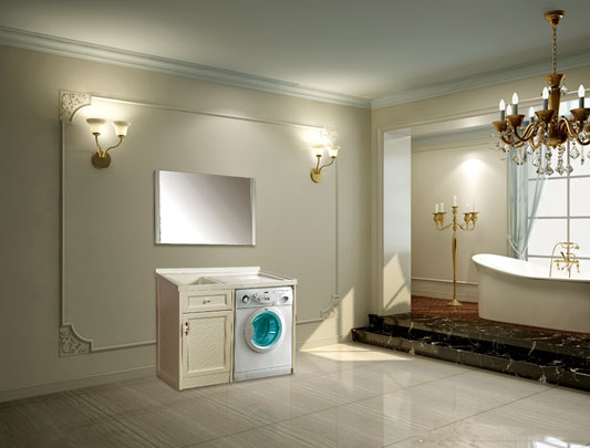 鋁師傅衛(wèi)浴間全鋁洗衣機(jī)浴室柜裝修效果圖 鋁師傅衛(wèi)浴間全鋁洗衣機(jī)浴室柜裝修效果圖