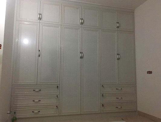 鋁師傅臥室間整體全鋁衣柜裝修效果圖 鋁師傅臥室間整體全鋁衣柜裝修效果圖