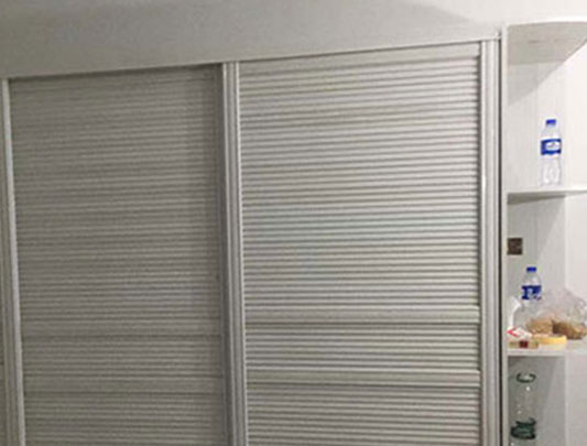 鋁師傅全鋁家居百葉款整體衣柜圖片（2）