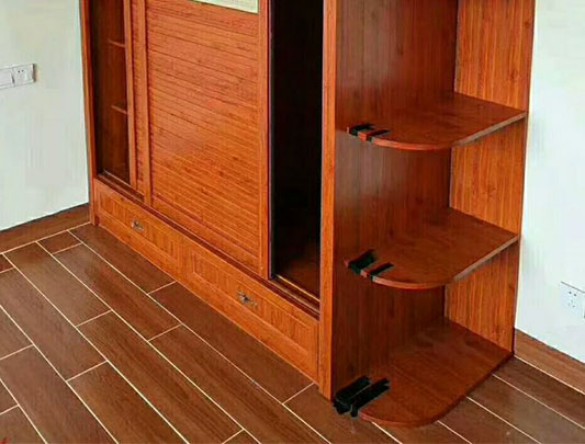 鋁師傅全鋁家具整體移門(mén)衣柜效果圖