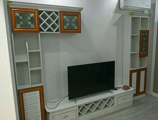 鋁師傅全鋁電視酒柜個(gè)性定制裝修效果圖