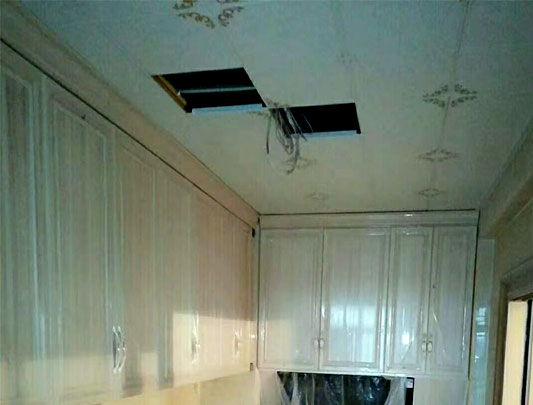 鋁師傅L戶(hù)型整體全鋁櫥柜圖片