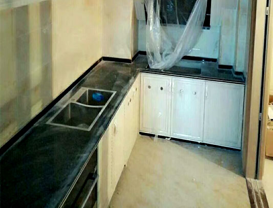 鋁師傅L戶(hù)型整體全鋁櫥柜裝修效果圖