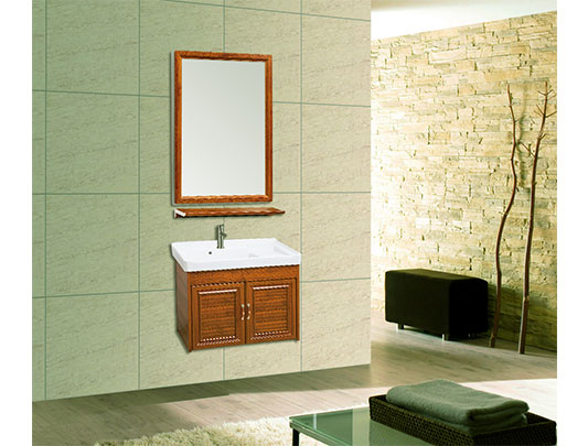 鋁師傅全鋁家居吊式掛式浴室柜裝修效果圖