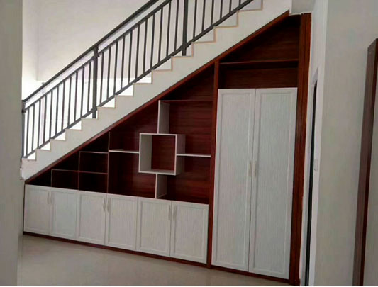 師傅全鋁家居儲(chǔ)物置物柜裝修效果圖