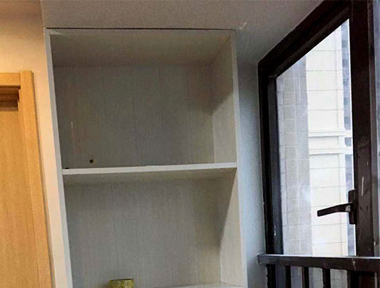 鋁師傅全鋁家居陽臺(tái)柜裝修效果圖