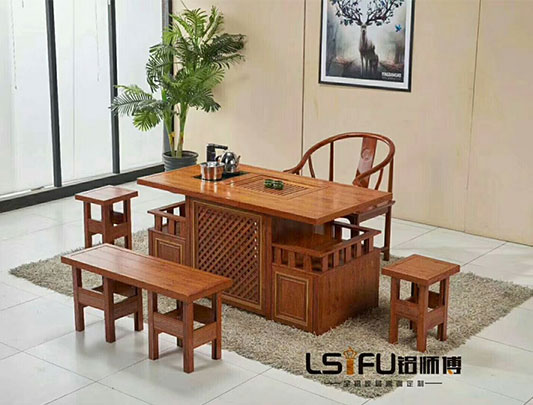 鋁師傅配件全鋁茶幾椅子裝修效果圖